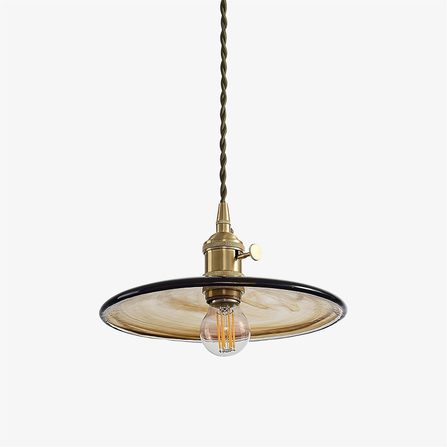Perrin Pendant Light Dia 8.7″ x H 3.9″ / Dia 22cm x H 10cm / Brown Pendant light