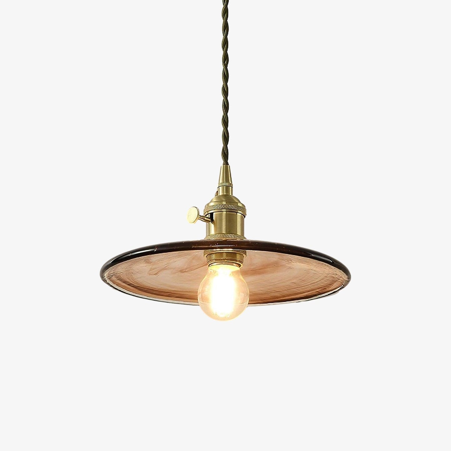 Perrin Pendant Light Dia 8.7″ x H 3.9″ / Dia 22cm x H 10cm / Brown Pendant light