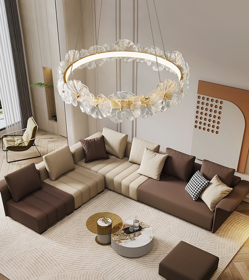 Petal Halo Chandelier Chandelier