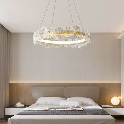 Petal Halo Chandelier Chandelier