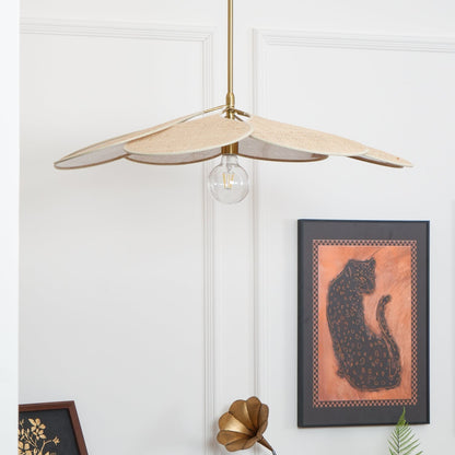 Petals Bloom Rattan Pendant Lamp Pendant light