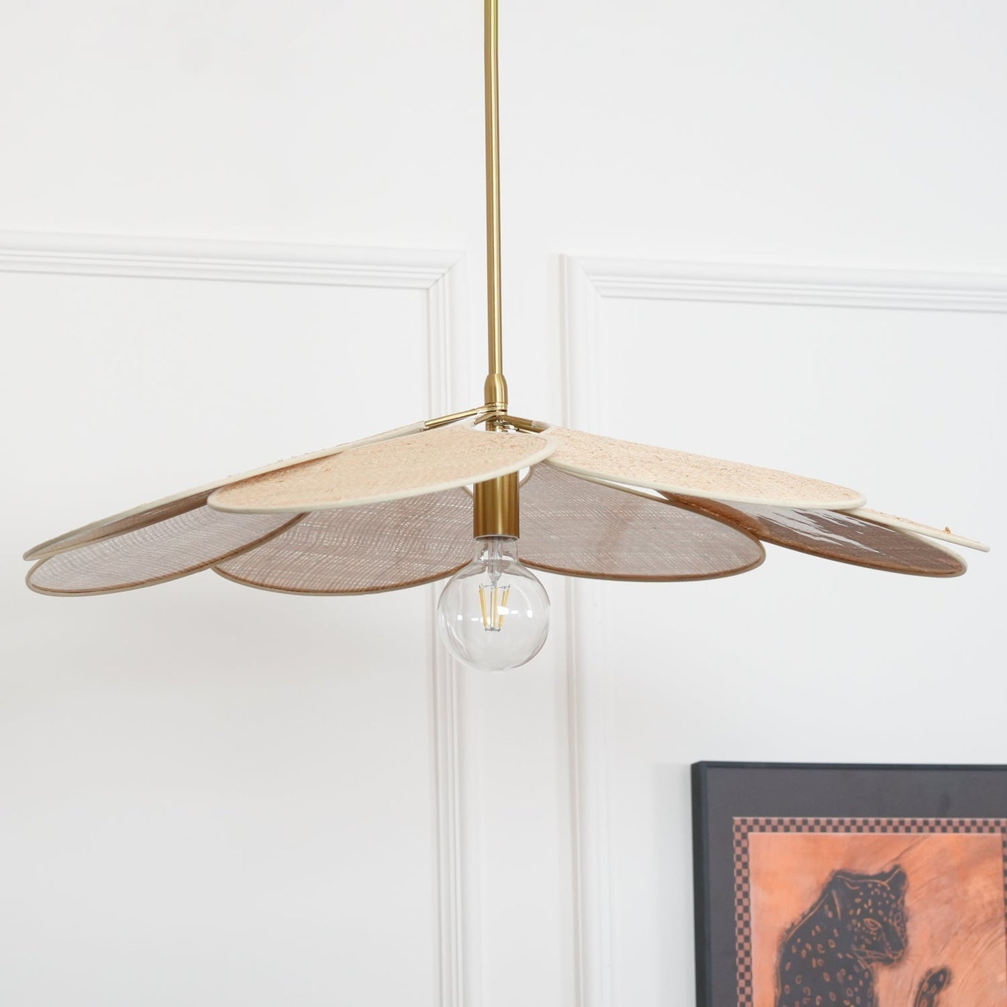 Petals Bloom Rattan Pendant Lamp Pendant light