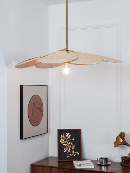 Petals Bloom Rattan Pendant Lamp Pendant light