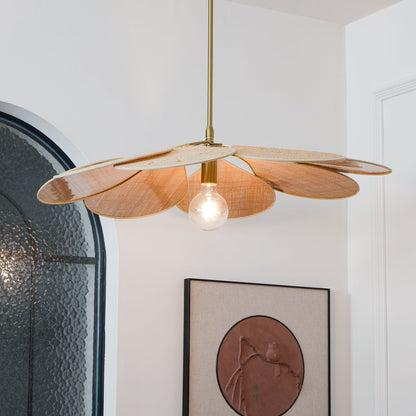 Petals Bloom Rattan Pendant Lamp Pendant light