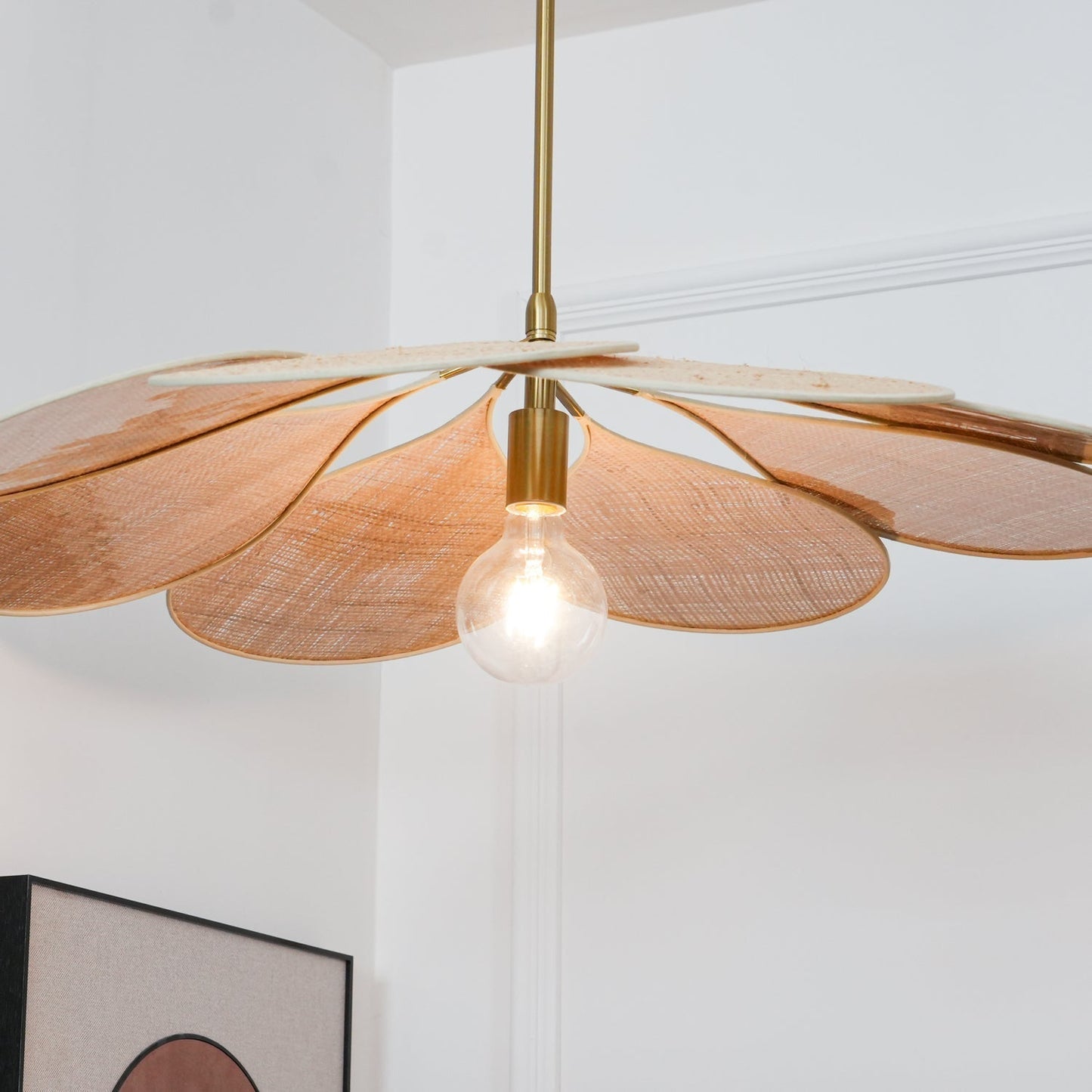 Petals Bloom Rattan Pendant Lamp Pendant light