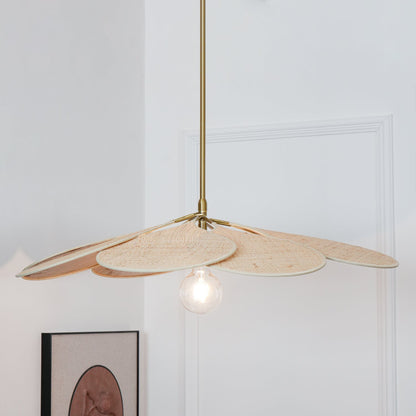Petals Bloom Rattan Pendant Lamp Pendant light