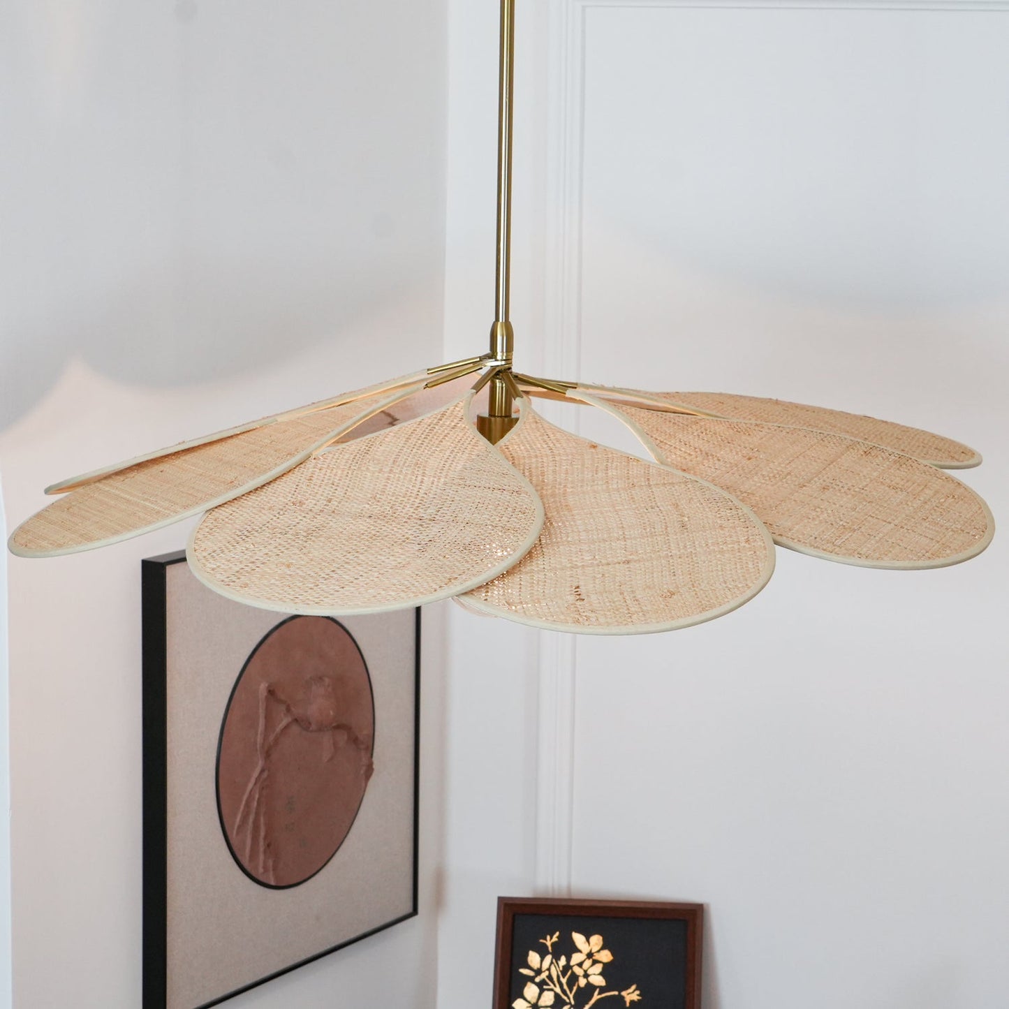 Petals Bloom Rattan Pendant Lamp Pendant light