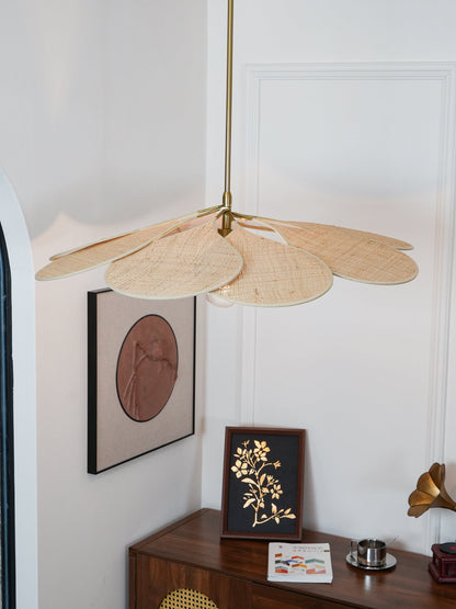 Petals Bloom Rattan Pendant Lamp Pendant light