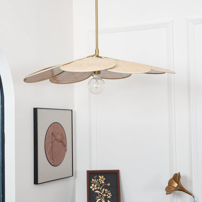 Petals Bloom Rattan Pendant Lamp Pendant light