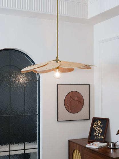 Petals Bloom Rattan Pendant Lamp Pendant light