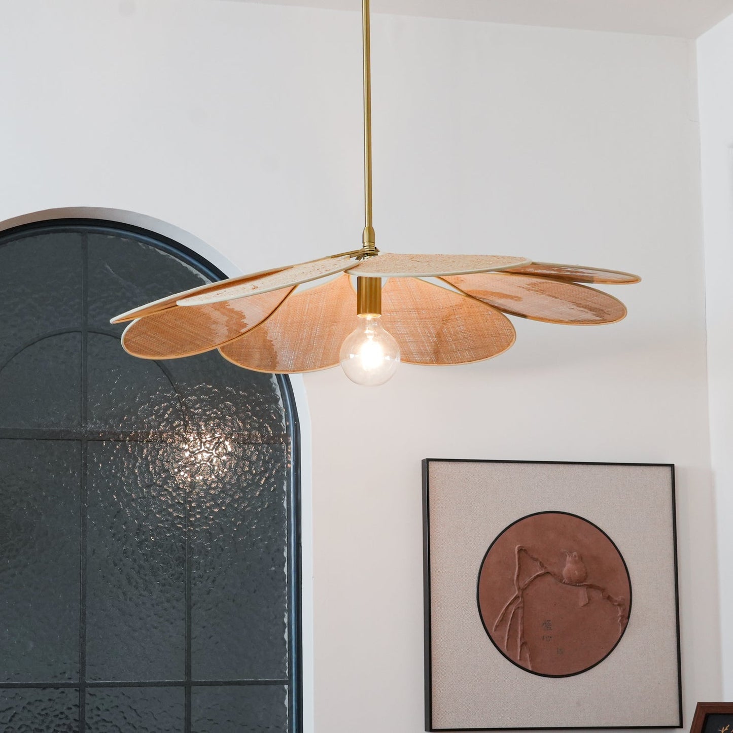 Petals Bloom Rattan Pendant Lamp Pendant light