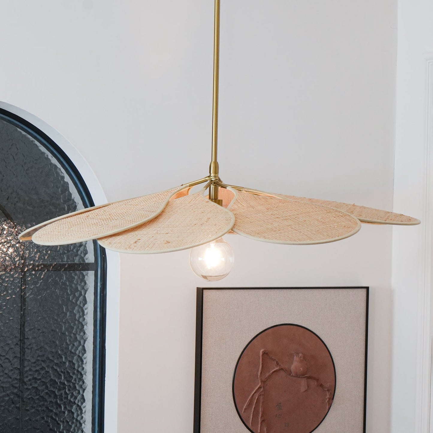 Petals Bloom Rattan Pendant Lamp Pendant light