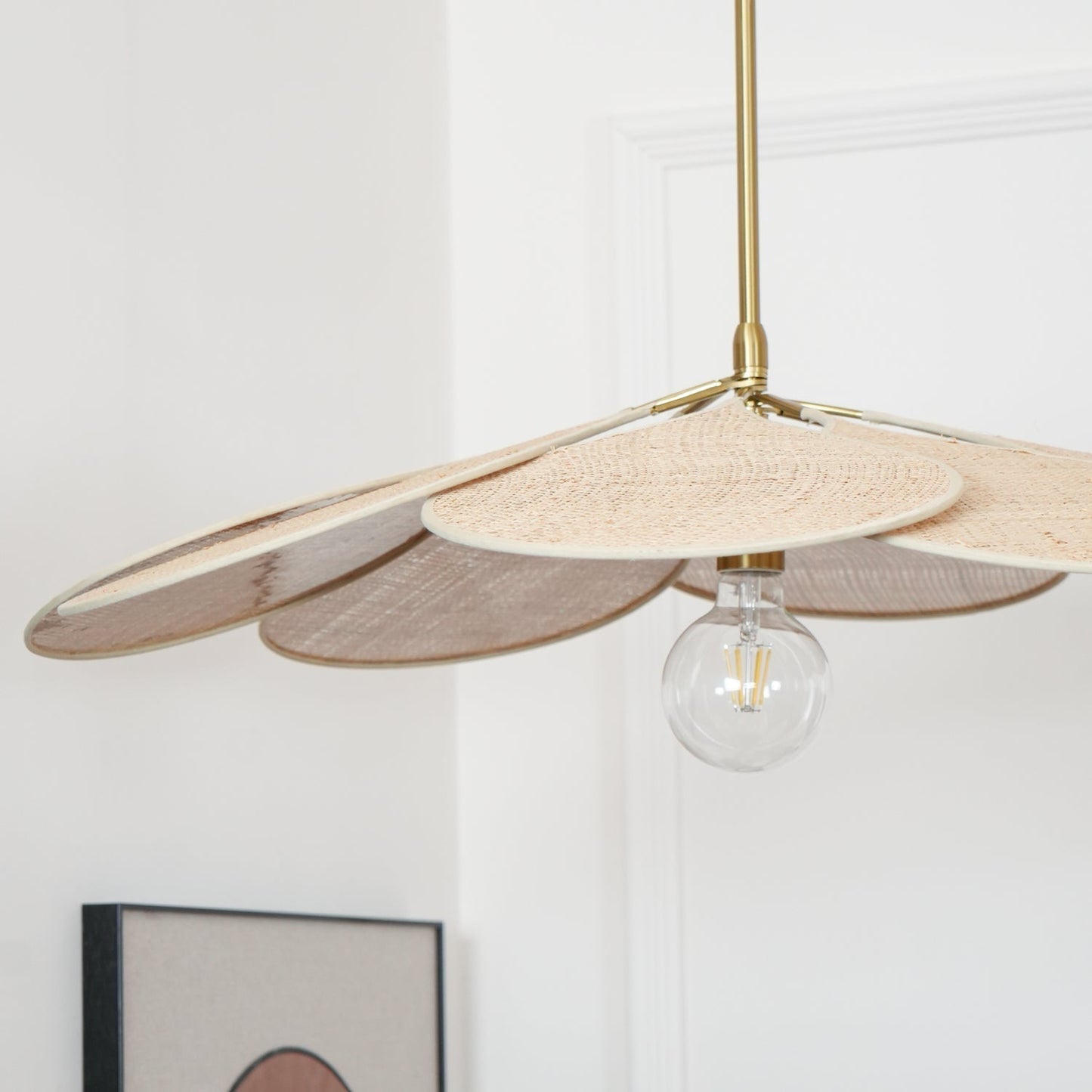 Petals Bloom Rattan Pendant Lamp Pendant light