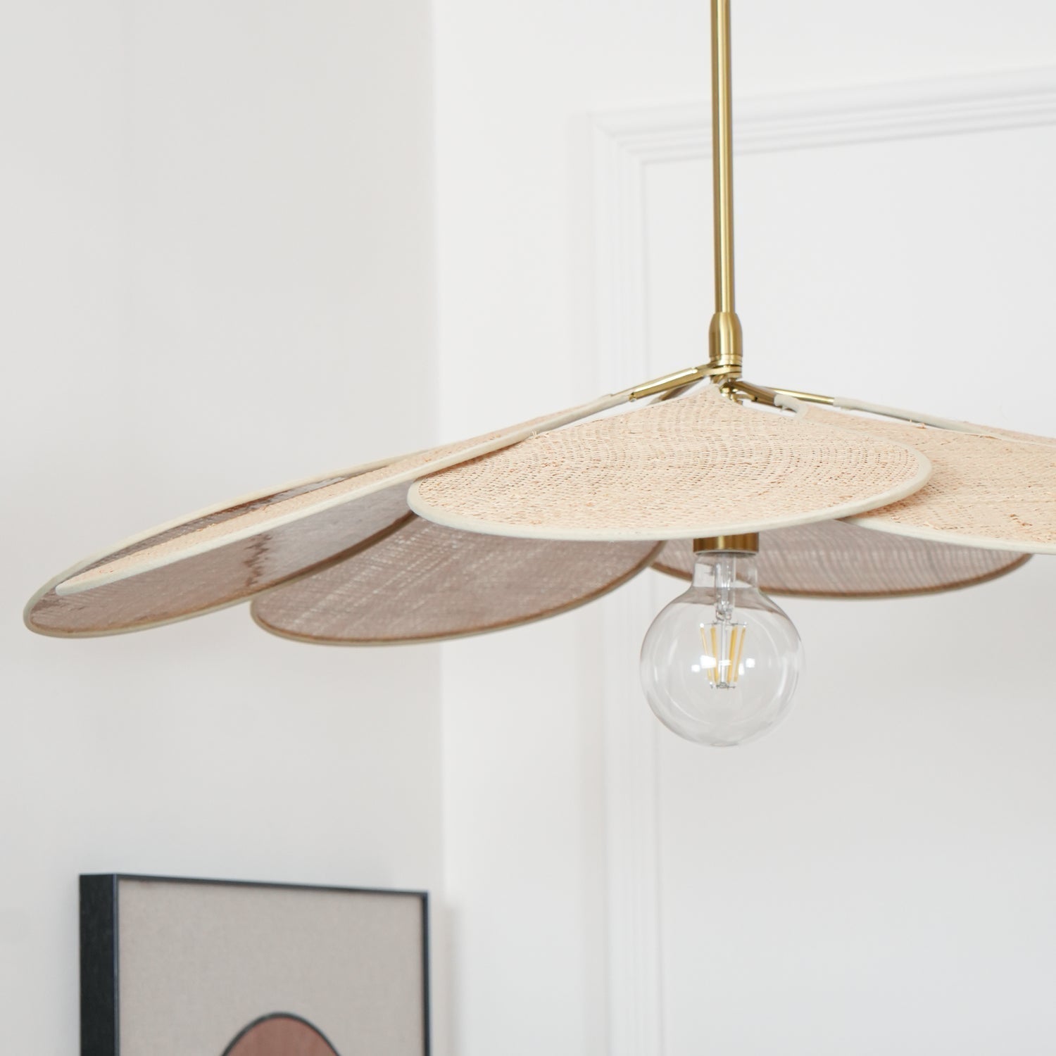 Petals Bloom Rattan Pendant Lamp Pendant light