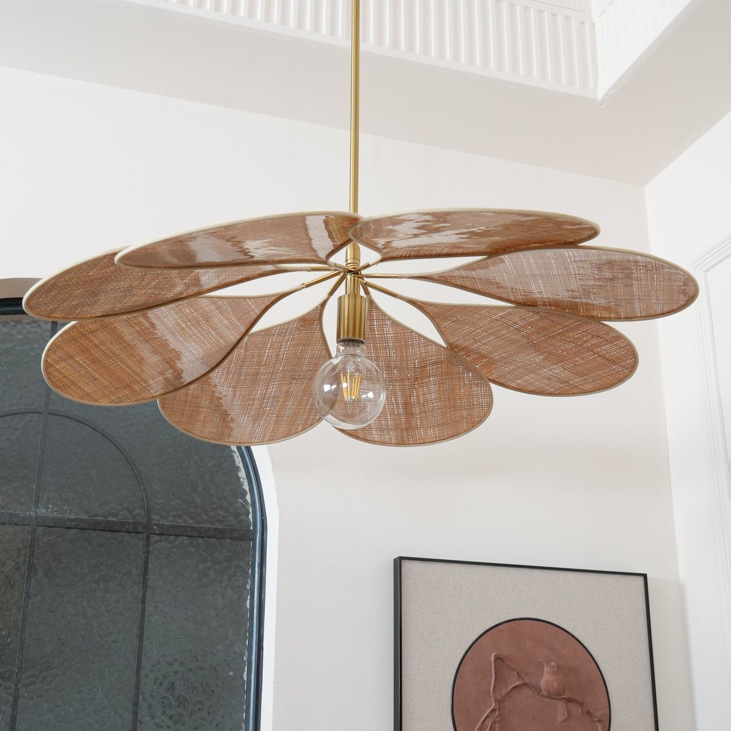Petals Bloom Rattan Pendant Lamp Pendant light