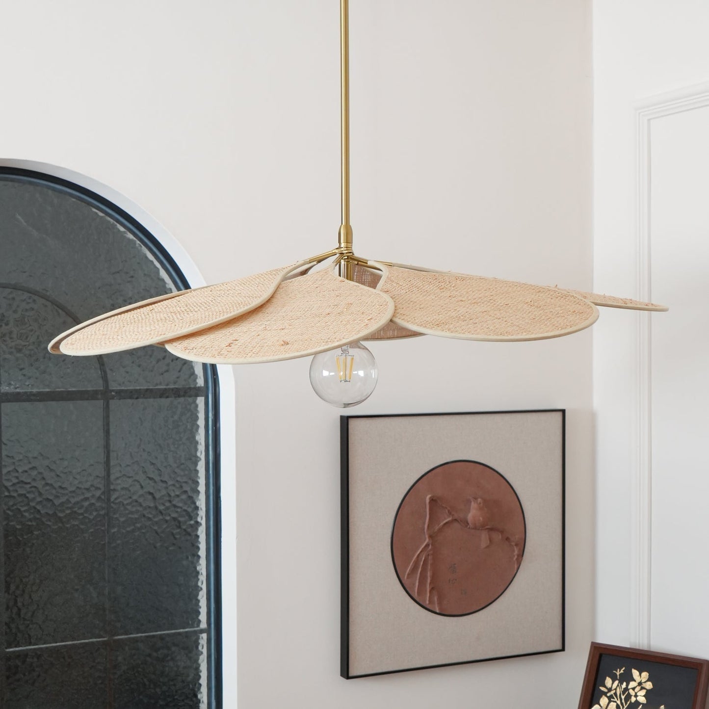 Petals Bloom Rattan Pendant Lamp Pendant light
