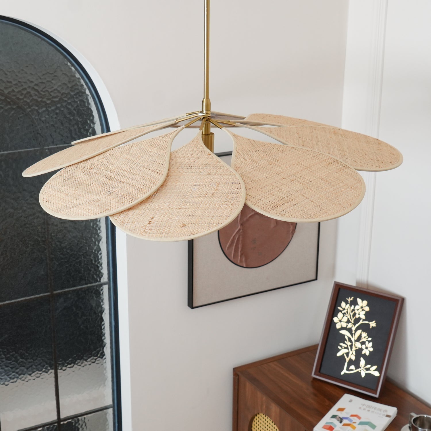 Petals Bloom Rattan Pendant Lamp Pendant light