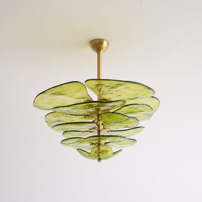 Petals Gold Murano Chandelier 1001 Chandelier
