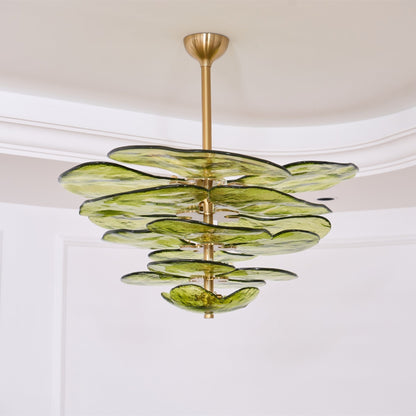 Petals Gold Murano Chandelier 1001 Chandelier