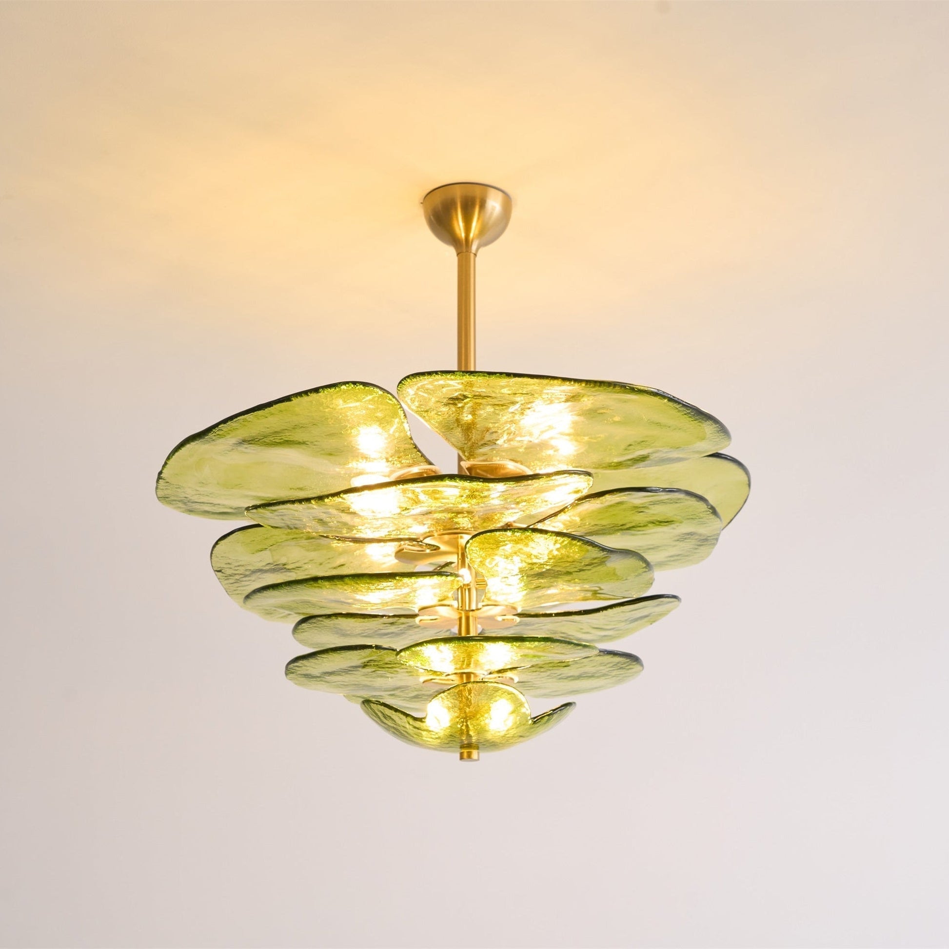 Petals Gold Murano Chandelier 1001 Chandelier