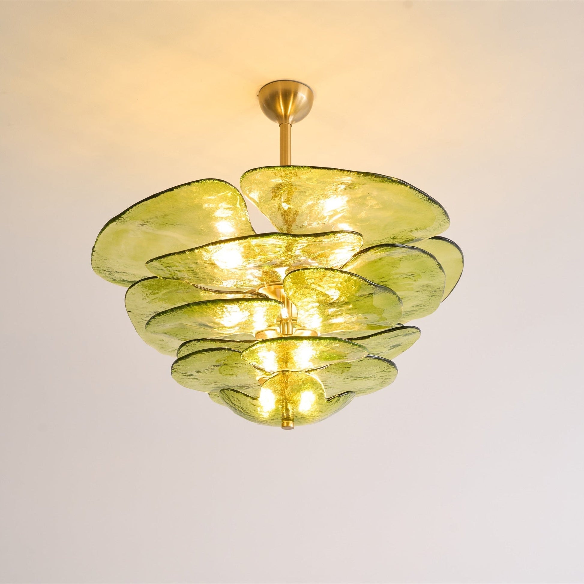 Petals Gold Murano Chandelier 1001 Chandelier