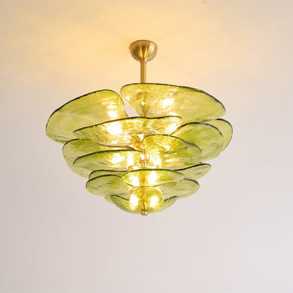 Petals Gold Murano Chandelier 1001 Chandelier