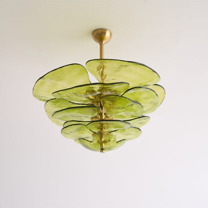Petals Gold Murano Chandelier 1001 Chandelier