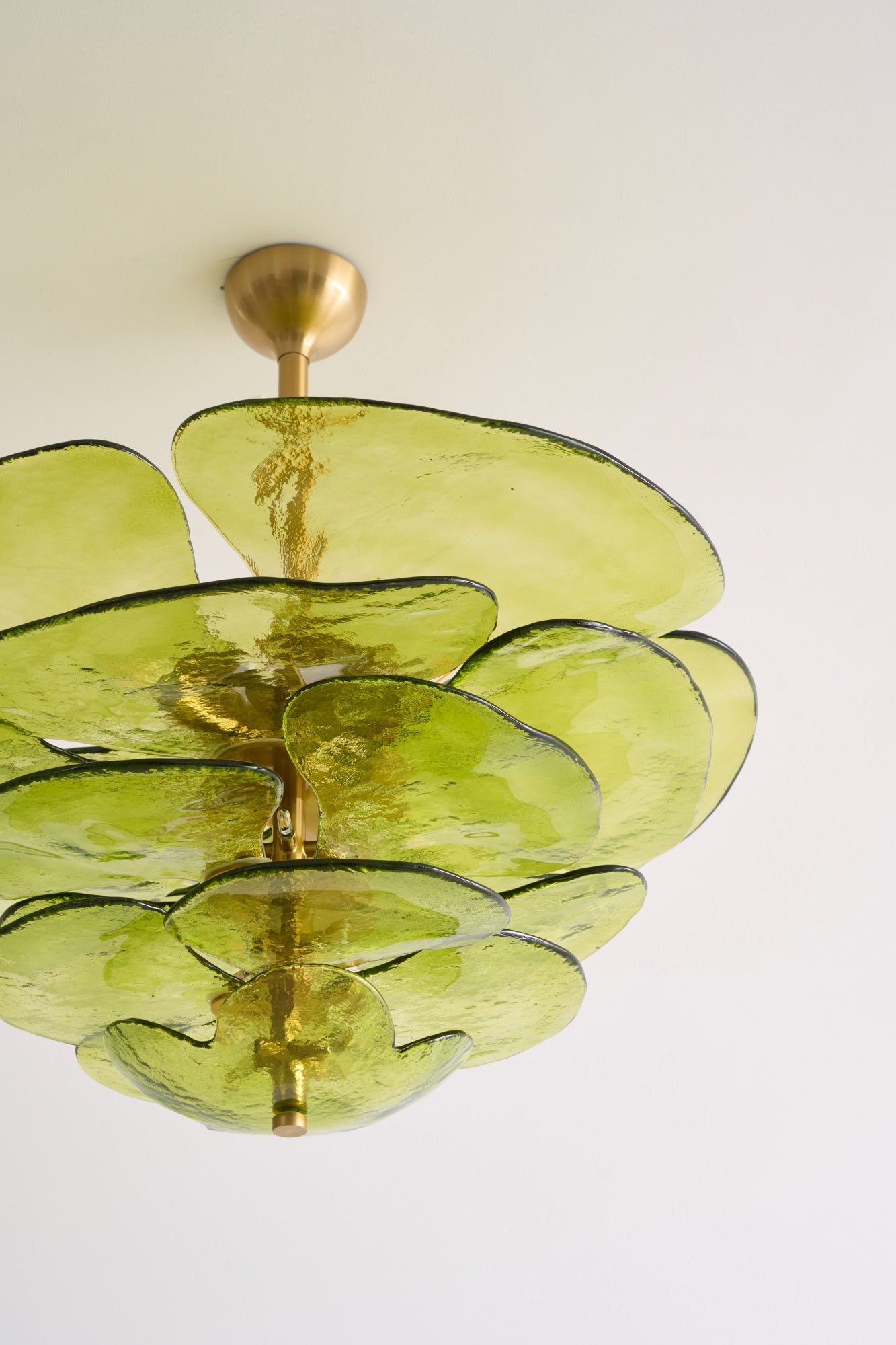 Petals Gold Murano Chandelier 1001 Chandelier
