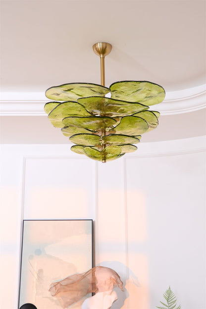 Petals Gold Murano Chandelier 1001 Chandelier