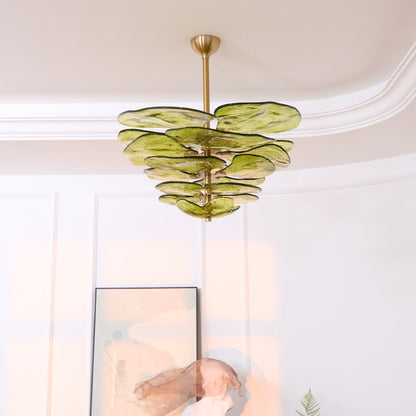 Petals Gold Murano Chandelier 1001 Chandelier