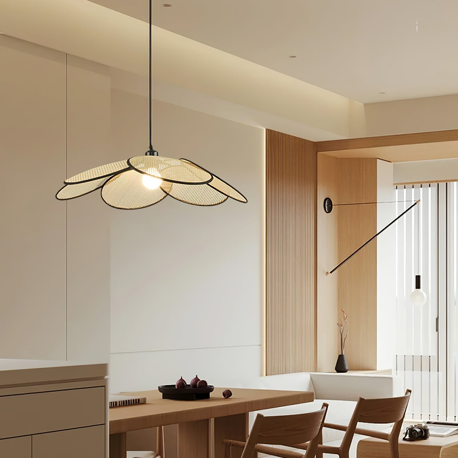Petals Rattan Pendant Lamp Pendant light