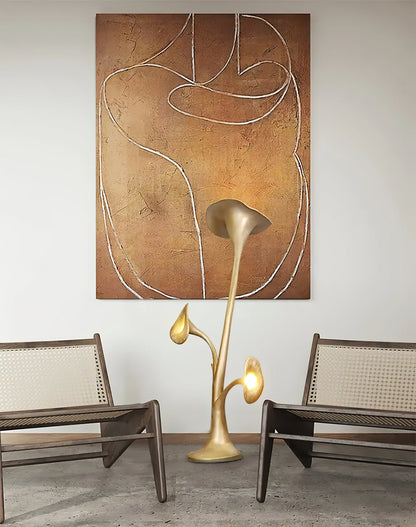 Petunia Sculpture Floor Lamp Floor lamp