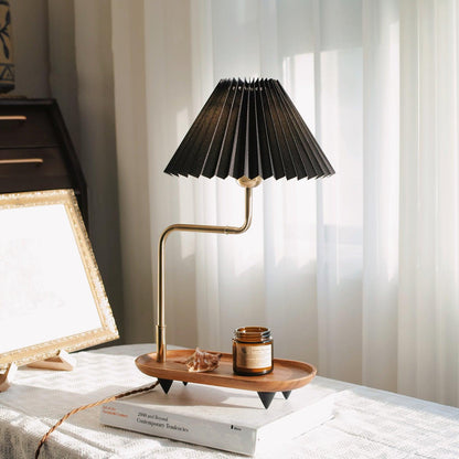 Pia TL Table Lamp L 11.8″ x W 7.9″ x H 20.1″ / L 30cm x W 20cm x H 51cm / Gold & Black / US Plug Table lamp