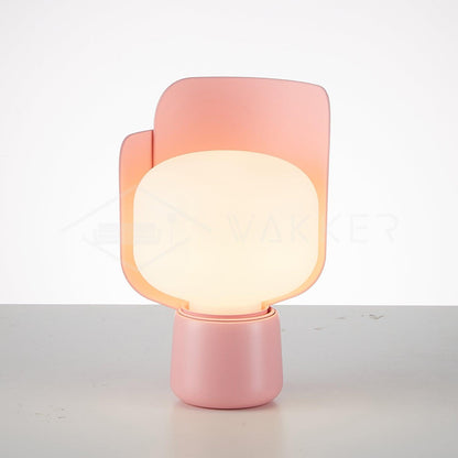 Petals Glass Table Lamp ? 5.9″ x H 9.4″ / Dia 15cm x H 24cm / Pink / US Plug Table lamp