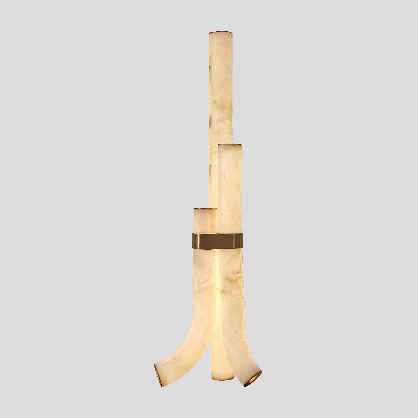Piped Alabaster Floor Lamp Floor lamp