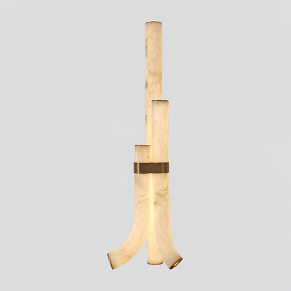 Piped Alabaster Floor Lamp Floor lamp