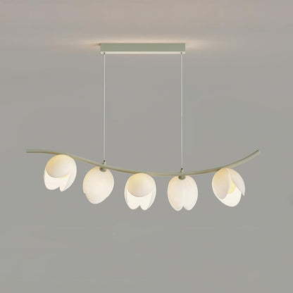 Pistachio Pendant Lamp L 37.7″ x H 11.8″ / L 96cm x H 30cm / Green / Three-Color Changing Light Pendant light