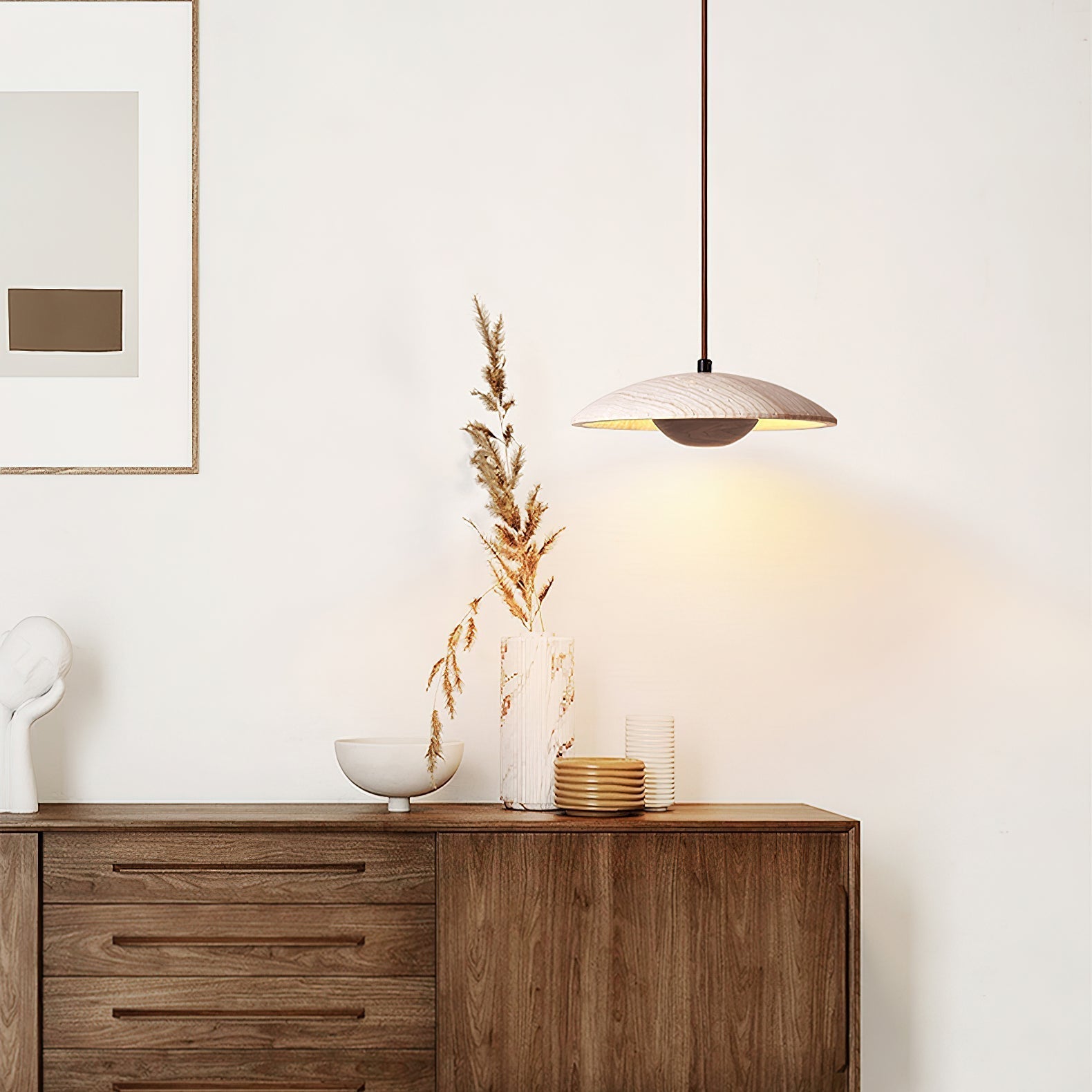 Solara Wood Pendant Lamp pendant Lamp