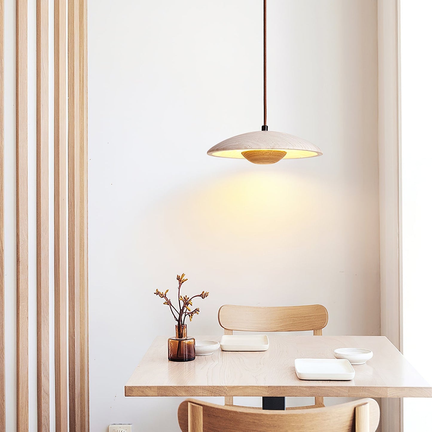 Solara Wood Pendant Lamp pendant Lamp