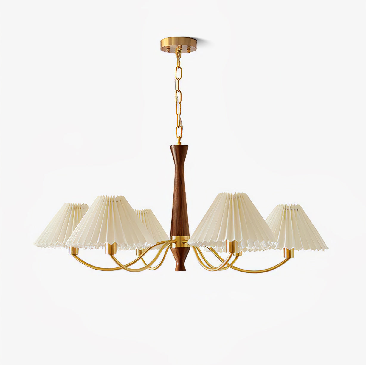 Pleated Chandelier Chandelier