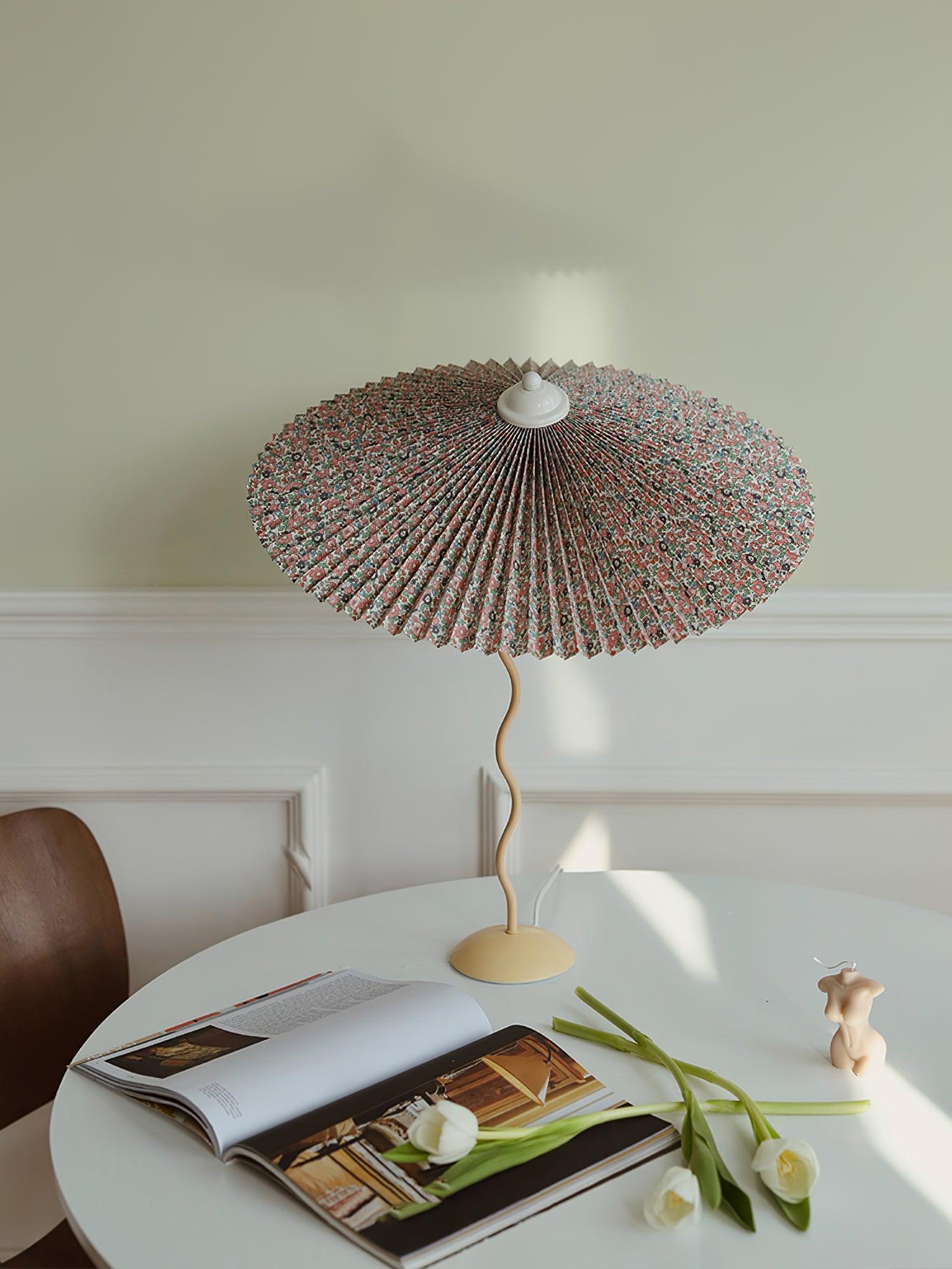 Pleated Hat Table Lamp Table lamp