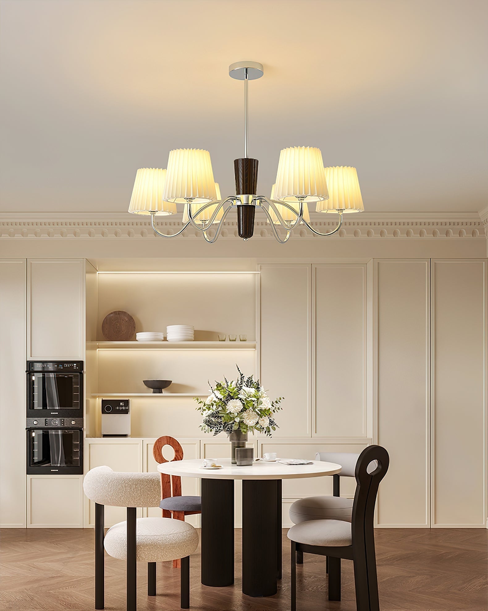 Plisse Chandelier Chandelier