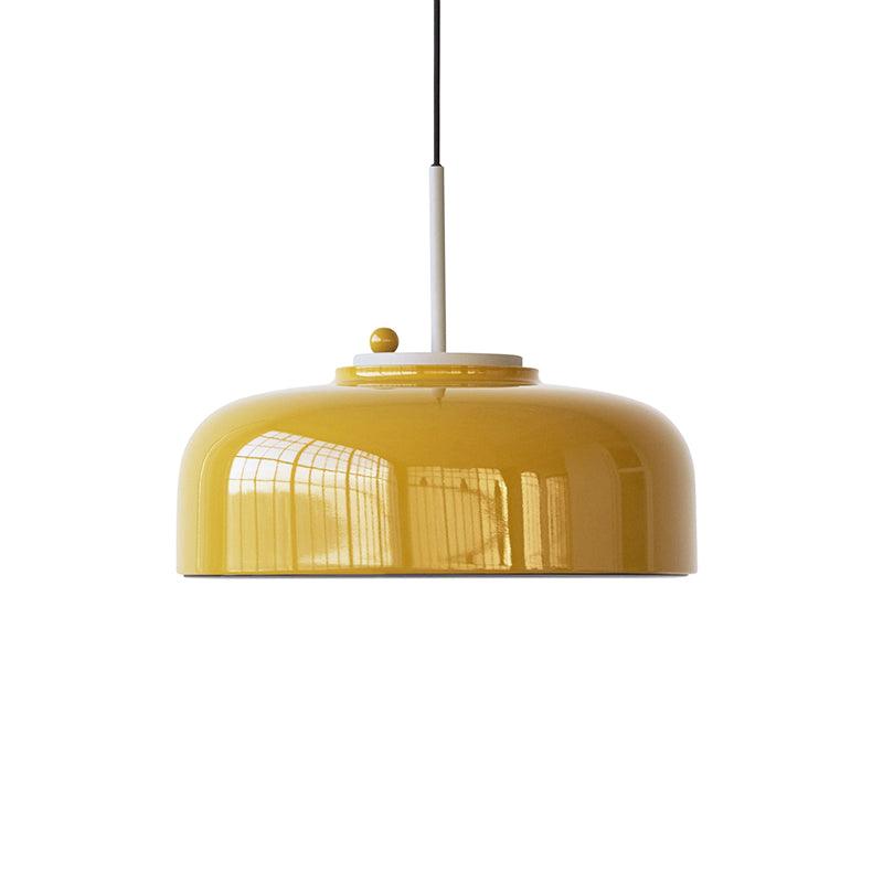 Podgy Pendant Light Dia 16.5″ x H 10.6″ / Dia 42cm x H 27cm / Yellow / Warm White Pendant light