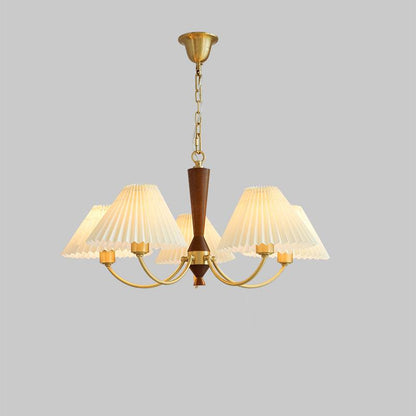 Polina Chandelier 5 heads Dia 31.4″ x H 13.7″ / Dia 80cm x H 35cm Chandelier