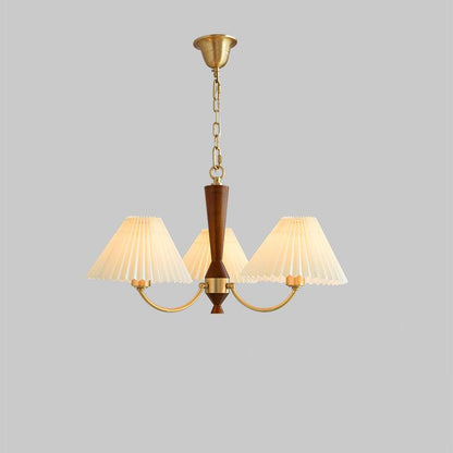 Polina Chandelier 3 heads Dia 23.6″ x H 13.7″ / Dia 60cm x H 35cm Chandelier
