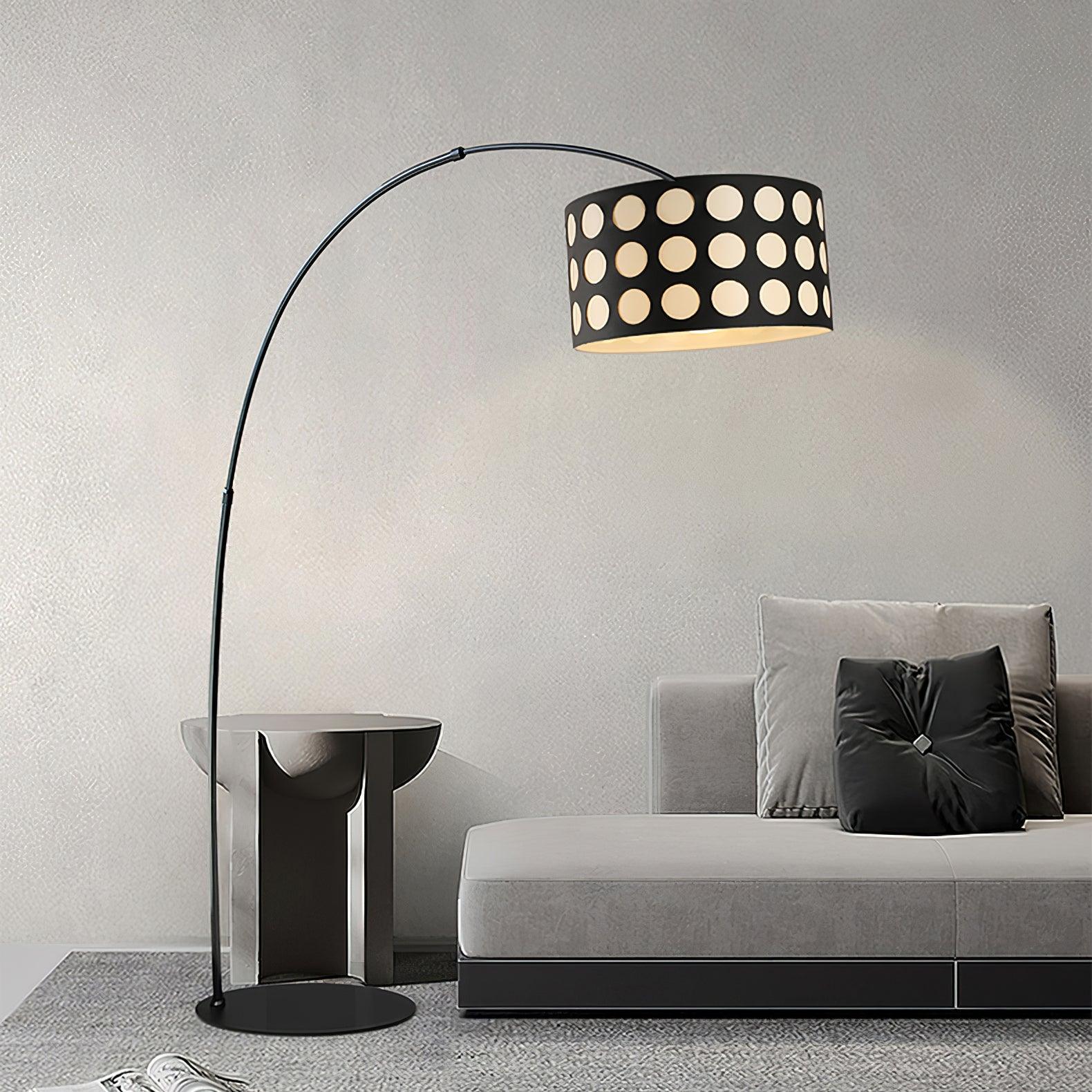Polka Arc Fabric Floor Lamp Floor lamp