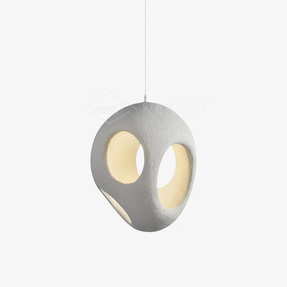 Polystyrene Pendant Light Dia 13.8″ x H 19.7″ / Dia 35cm x H 50cm / White Pendant light
