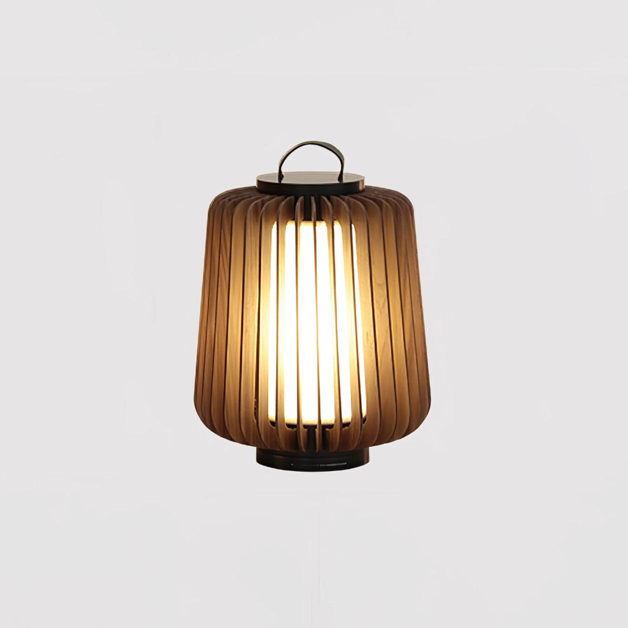 Portable Lantern Outdoor Light ? 13″ x H 15.4″ / Dia 33cm x H 39cm / Warm Light / Model A: Wired Version Outdoor