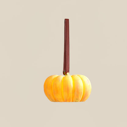 Portable Pumpkin Built-in Battery Table Lamp Portable Dia 7.1″ x H 4.7″ / Dia 18cm x H 12cm / Yellow / USB Table lamp
