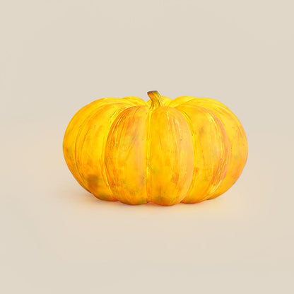 Portable Pumpkin Built-in Battery Table Lamp Dia 7.1″ x H 4.7″ / Dia 18cm x H 12cm / Yellow / USB Table lamp